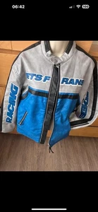 iets frans... Women's Blue and Grey Jacket, Size S (8-10) - Picture 1 of 3