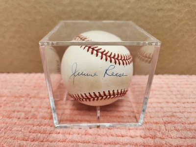 VTG Jimmie Reese AUTOGRAPHED Baseball ROALB Angels "DiMag" ESTATE COLLECTION - Image 1 of 3