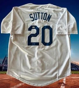 Don Sutton signed jersey. Custom pro style Dodgers. JSA - Picture 1 of 7