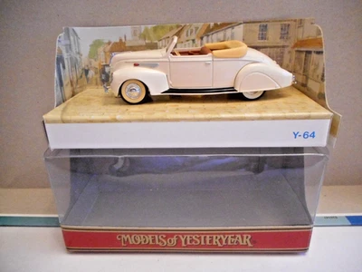 Matchbox Models of Yesteryear Y64 1938 Lincoln Zephyr 1:43  + box - Image 1 of 4