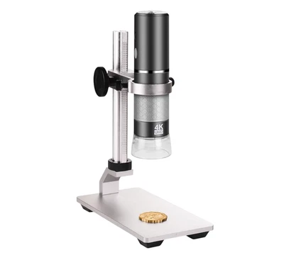 Microscope numérique Ninyoon 4K WiFi USB 50-1000X avec support professionnel  - Photo 1/4