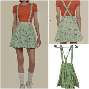 Disney The Princess And The Frog Icons Suspender Skirt Cotton Size XS - Picture 1 of 5