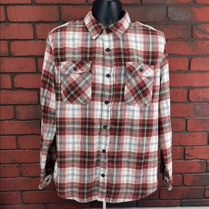 House of Triot Men's Medium Plaid Button-Up Shirt – Outdoors - Picture 1 of 8