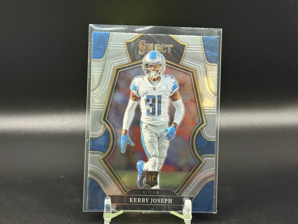🔥 2022 Panini Select Kerby Joseph Premier Level - Base Rookie RC #135 🔥 - Image 1 of 2