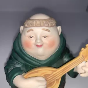 Department 56 MERRY MAKERS MARTIN THE MANDOLINIST 9350-5 CHRISTMAS FIGURINE IOB - Picture 1 of 10