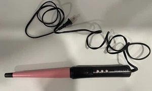 REMINGTON Pro Pearl Conical Curling Wand Digital Use Black Pink Working Tested - Picture 1 of 5