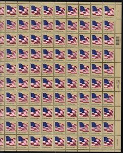 2007 American Flag 41c Sc 4129 MNH full sheet of 100 water-activated gum SCARCE