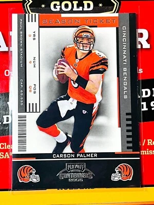 2008 Donruss Gridiron Gear - #20 Carson Palmer 1152 50% OFF 3+ MIXED SINGLES! - Image 1 of 2