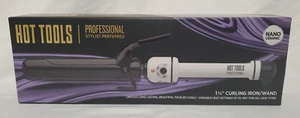 Hot Tools Profi Nano Keramik 1 1/4" Lockenstab/Stab Modell HTBW45 weiß - Bild 1 von 8