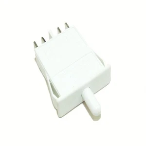 5 X UNIVERSAL 4 PIN LIGHT AND FAN FRIDGE DOOR SWITCH - FLAT TYPE - 240V RF030A*5 - Picture 1 of 2