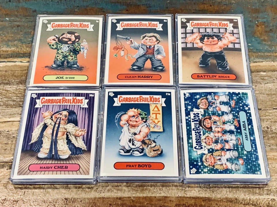 2023 TOPPS GARAGE PAIL KIDS “We Hate The 70’s” Waves 1-6 COMPLETE 60 CARD SETS - Image 1 of 4