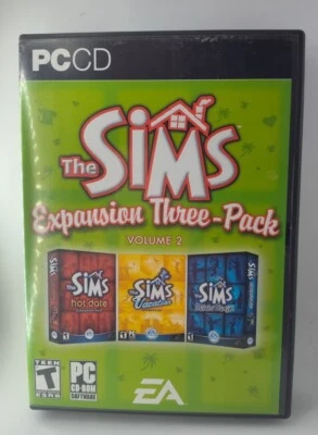 Sims Expansion Three-Pack: Volume 2 (PC, 2005) With Manual - Image 1 of 4