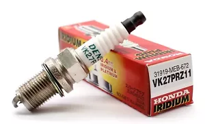 1 VK27PRZ11 IRIDIUM Spark Plugs DENSO Honda 31919-MEB-672 Motorcycle Auto Truck - Picture 1 of 3