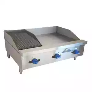 Comstock Castle 36" Countertop Combo Unit 12" Charbroiler And 24" Griddle - Picture 1 of 1