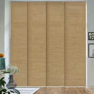 GoDear Design Adjustable Vertical Blinds for Windows, Panel Track Blinds for ... - Picture 1 of 8