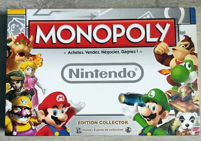 Monopoly Nintendo (Mario Zelda Metroid) Édition Collector - Photo 1/4