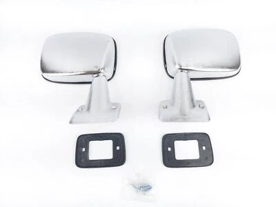 Espejo retrovisor lateral puerta apto para camioneta Toyota 4Runner RN55 1983-1989 TO1321107 cromado Foto 1 de 4