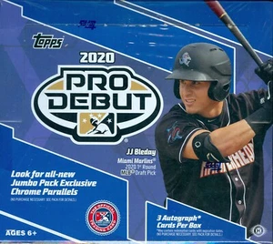 2020 Topps Pro Debut Baseball Jumbo Factory Sealed Hobby Box - Picture 1 of 2