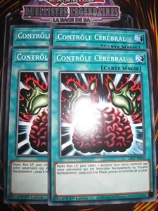 YU-GI-OH! COM PLAYSET (LOT DE 4) CONTRÔLE CEREB LED7-FR042 EDITION 1 NEUF FRENCH - Picture 1 of 1