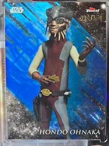 2018 Topps Finest Hondo Ohnaka Blue Refractor 4/150 - Picture 1 of 2