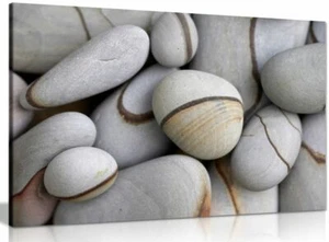 Stone Pebbles Canvas Wall Art Picture Print - Bild 1 von 5
