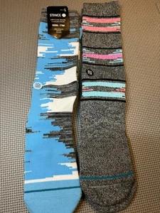 STANCE Dwayne Wade Collection Casual Men's 2 Pack,Med Cushion Sz L Set of 2 - Picture 1 of 10