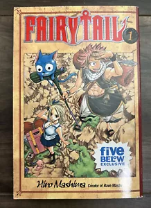 Fairy Tail Vol. 1 Paperback by Hiro Mashima {Manga} Five Below Exclusive - Imagen 1 de 5