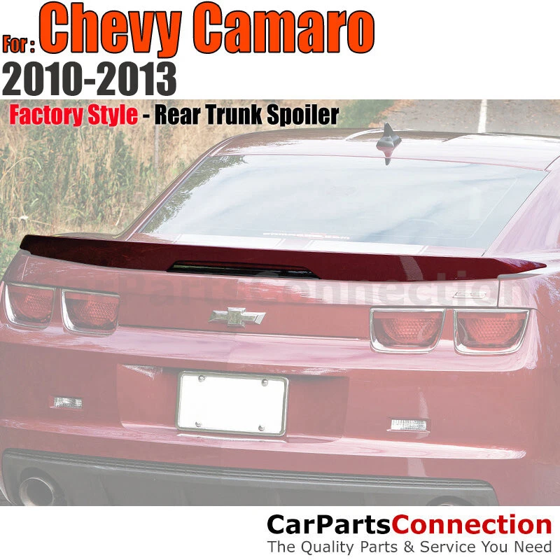 Primer Rear Trunk Spoiler Flush Deck Wing For 10-13 Chevrolet Chevy Camero ZL1 - Image 1 of 1