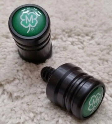 IN STOCK, McDermott Joint Protectors, 1 Butt 1 Shaft Clover Logo 3/8-10 Pool Cue