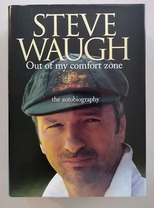 Hand Signed - Steve Waugh - Out Of My Comfort Zone - HC - 1st Edition - Picture 1 of 8