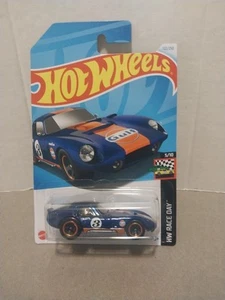 2024 Hot Wheels #122 HW Race Day Shelby Cobra "Daytona" Coupe Gulf Navy Colorway - Picture 1 of 5