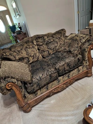 3-Piece Living Room Set with Sofa, Love Seat, Arm Chair - Image 1 of 3