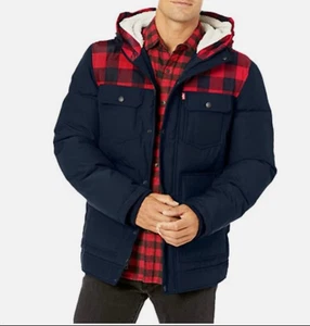 Levi's Sherpa gefütterte Jacke Größe Medium UVP 225 $ - Bild 1 von 5