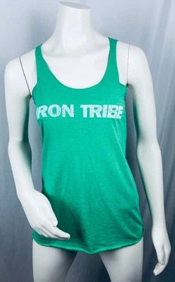 Camiseta sin mangas Next Level para mujer Iron Tribe Logo Pullover Razorback verde talla pequeña Foto 1 de 4