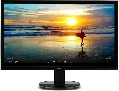ACER K2 SERIES 19.5" HD LED MERCURY FREE BLUE LIGHT FILTER MONITOR K202HQL - Image 1 of 4