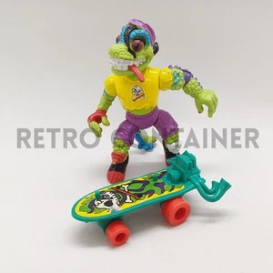 TMNT Teenage Mutant Ninja Turtles Vintage - 1990 Mondo Gecko Complete - Picture 1 of 1