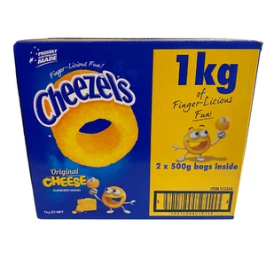 Cheezels Original Cheese Flavoured Snacks 2 x 500g, 1 kg - Picture 1 of 1