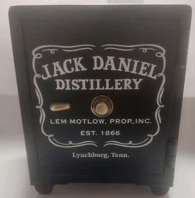 JACK DANIELS OFFICE SAFE Limited Replica Piggy BANK in BOX with COA - Image 1 of 4