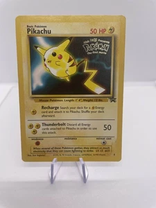 Pikachu Black Star Promo Rare #4 - Pokemon Karte WOTC The First Movie (LP) - Bild 1 von 2