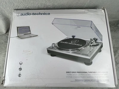 Audio-Technica Direct Drive Professional Turntable - USB/ANALOG - AT-LP120-USB - Image 1 of 4