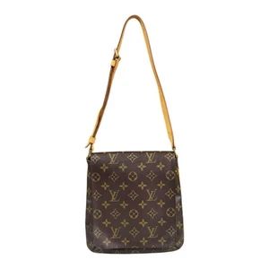 LOUIS VUITTON Schultertasche M51258 Monogram Canvas Musette Salsa kurz gebraucht - Bild 1 von 12