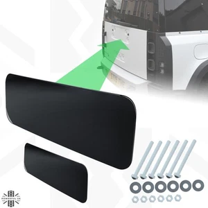 Paneles de cubierta de eliminación de rueda de repuesto en negro brillante para Land Rover Defender L663 - Imagen 1 de 8
