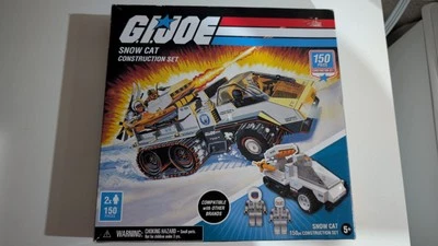 NEW GI Joe SNOW CAT Construction Set 150 Pieces w/ figures NISB - Image 1 of 3