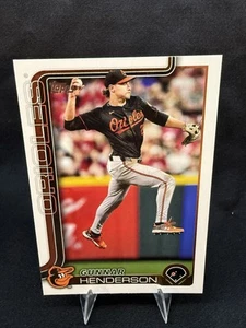 2025 Topps Gunnar Henderson #65 - Baltimore Orioles Card ⚾️ - Picture 1 of 2