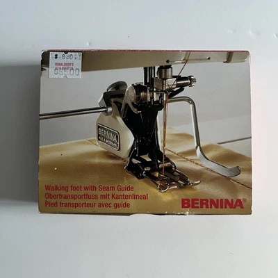 Bernina Walking Foot With Seam Guide w/Instructions (Missing Part) 006 330 70 01 - Image 1 of 4