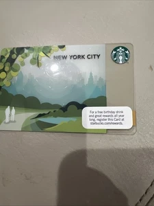 Starbucks New York Geschenkkarte 2012 Central Park - Bild 1 von 3