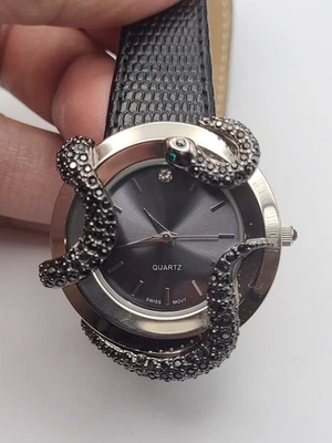 ADRIENNE COUTURE LIMITED EDITION COLLECTION WATCH 0138/5000 SNAKE WATCH SWISS  - Image 1 of 4