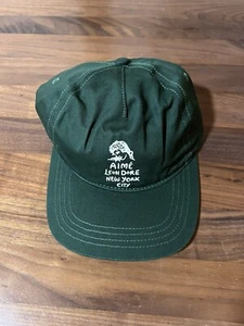 Aime Leon Dore ALD Griega Dama Forma Logo Gorra Gorra Verde SnapBack Nuevo en Plástico - Imagen 1 de 7