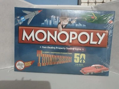 Monopoly ThunderBirds 50 Years Limited Edition New Sealed - image 1 of 3
