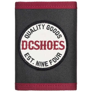 Portafoglio DC Shoes Runt Snap Wallet Black Red - Imagen 1 de 3